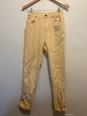 Liz Claiborne yellow denim pants